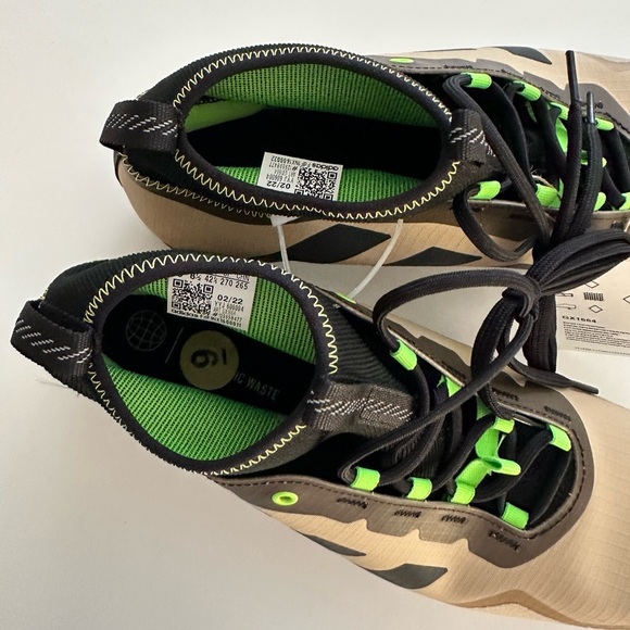 NWT Adidas The Gravel Cycling Shoes Beige Mountain Bike Cleats GX1664 Men's 9 - Picture 7 of 9